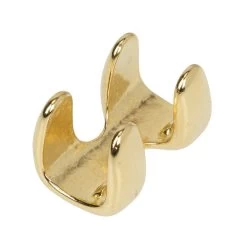 #24 Rope Clamp Solid Brass, 1/2" X 1-5/8" -Leather Craft Shop 00024 SB 2