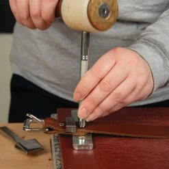 #86 Slide Loop Stainless Steel -Leather Craft Shop 00086 SS 11 8 2