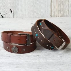 #202 Spot Nickel Over Brass, 1/4" -Leather Craft Shop 00201PW topCrop