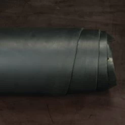 Hermann Oak® Black Drum Dyed Harness Leather