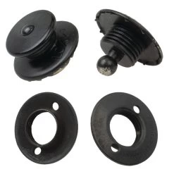 Loxx® Fastener Complete Set -Leather Craft Shop 02236 BKall