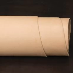 CHAHINLEATHERĀ® Veg Tanned Natural Strap Leather, Sides