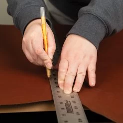 Chrome Tanned Water Buffalo Leather, 5-6 Oz. -Leather Craft Shop 09 1004 b