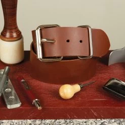 Chrome Tanned Water Buffalo Leather, 5-6 Oz. -Leather Craft Shop 09 1004 c