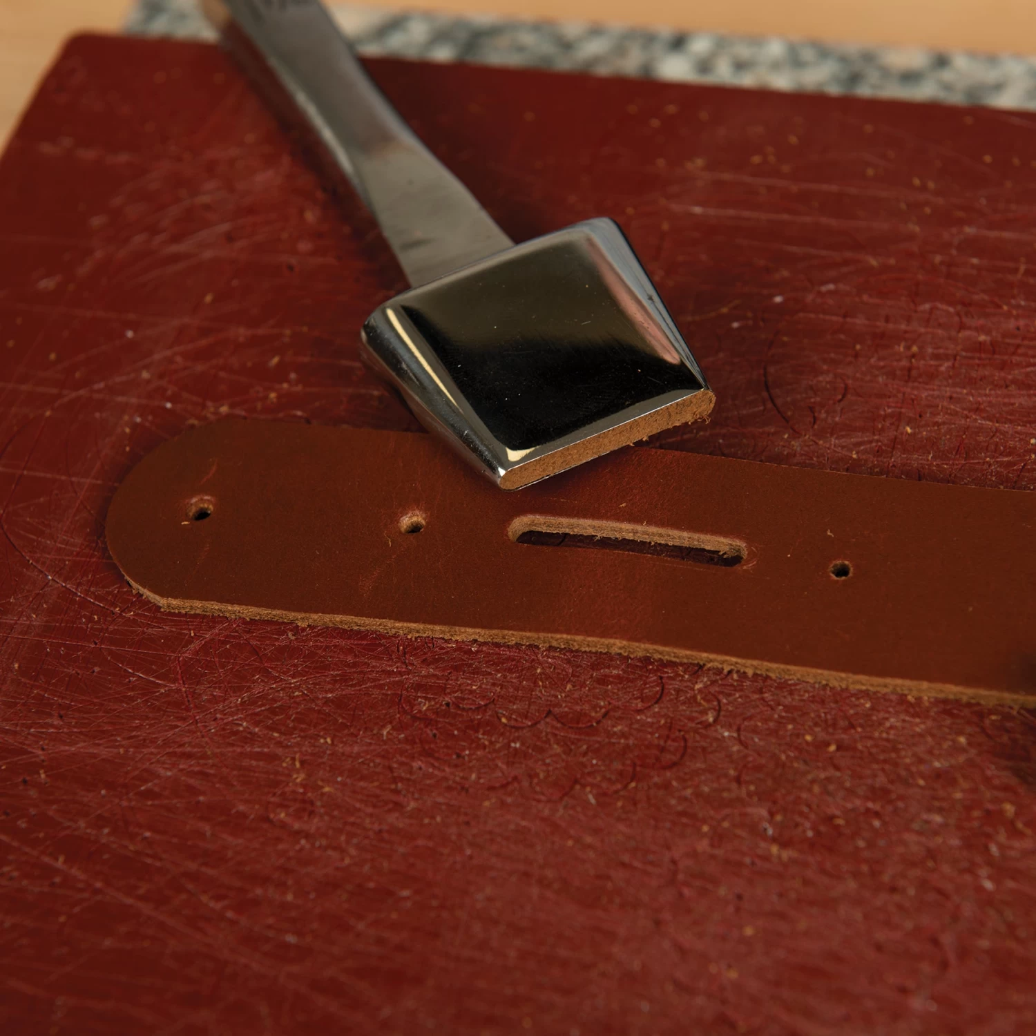 Master Tool Oblong Leather Punch 2 Master Tool Oblong Leather Punch - Image 2