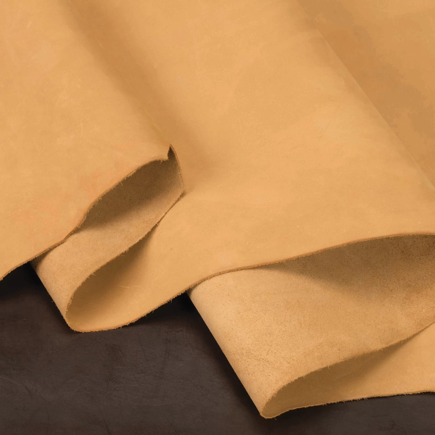 Chrome Tanned Nubuck Leather Sides, 5-6 Oz. 1 Chrome Tanned Nubuck Leather Sides, 5-6 Oz.