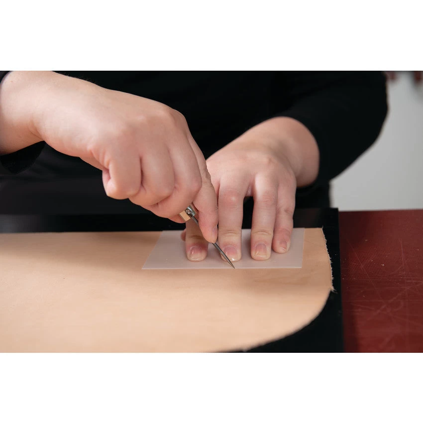 Veg Tanned Double Shoulder With Finished Back, 9/10 Oz. 7 Veg Tanned Double Shoulder With Finished Back, 9/10 Oz. - Image 7