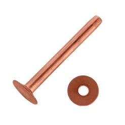 #8 Solid Copper Rivets With Burrs 5 #8 Solid Copper Rivets With Burrs -Leather Craft Shop 127 1