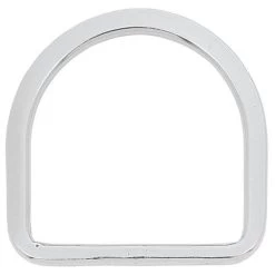 Beveled Saddle D-Ring Stainless Steel, 3-1/2"