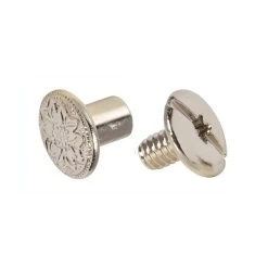 #D5038 Chicago Screws With Floral Design