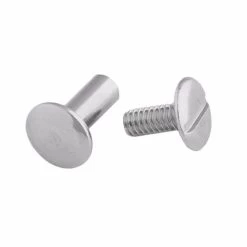 #D5038 Chicago Screws, Plain -Leather Craft Shop 15029 1