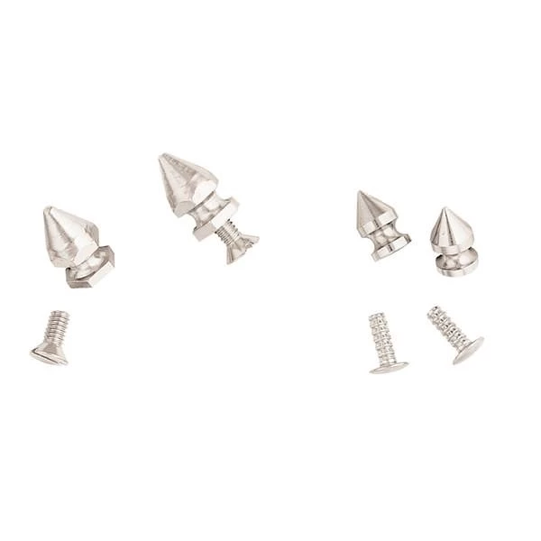 #3405 Hex Screw Back Spike Nickel Over Brass, 5/8" 1 #3405 Hex Screw Back Spike Nickel Over Brass, 5/8"