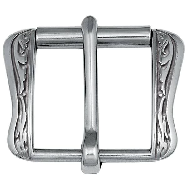 Jeremiah Watt Accented Floral Flank Buckle 2 Jeremiah Watt Accented Floral Flank Buckle - Image 2