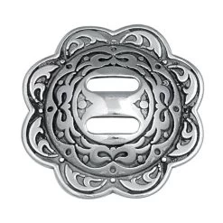 Jeremiah Watt Accented Floral Concho With Slot 13 Jeremiah Watt Accented Floral Concho With Slot -Leather Craft Shop 22406 1 94fb44c9 75c5 4457 9498 dc118b2f8cd4