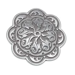 Jeremiah Watt Accented Floral Concho With Loop -Leather Craft Shop 22408 1 8be46210 d95d 4a5e bbb0 ded2319bbfc7