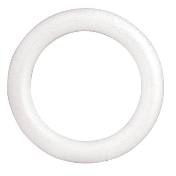 #20 Plastic Ring White, 1-1/8" 1 #20 Plastic Ring White, 1-1/8"