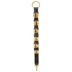 120 Sleigh Bell Strap Solid Brass