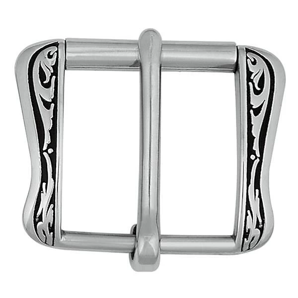 Jeremiah Watt Accented Floral Flank Buckle 3 Jeremiah Watt Accented Floral Flank Buckle - Image 3