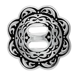 Jeremiah Watt Accented Floral Concho With Slot 12 Jeremiah Watt Accented Floral Concho With Slot -Leather Craft Shop 24127 1 9872a4b5 ece3 4a3c ab5e 08e2d3b05957