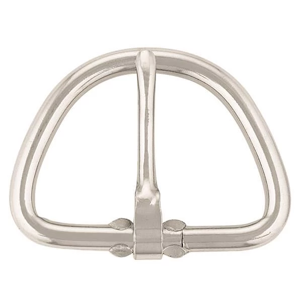 #5859 Girth Buckle Nickel Plated, 3" 1 #5859 Girth Buckle Nickel Plated, 3"