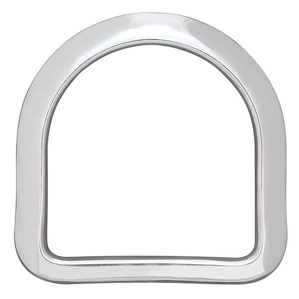 Beveled Saddle D-Ring Stainless Steel, 2-1/2" 1 Beveled Saddle D-Ring Stainless Steel, 2-1/2"