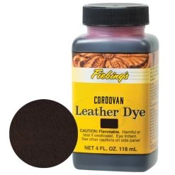 Fiebing's Leather Dye, 4 Oz. -Leather Craft Shop 27313 1