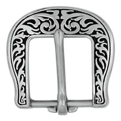 Jeremiah Watt Accented Floral Buckle -Leather Craft Shop 29093 1