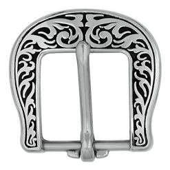 Jeremiah Watt Accented Floral Buckle -Leather Craft Shop 29094 1