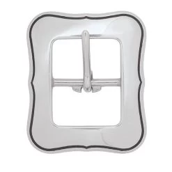 Jeremiah Watt Accented Smooth Visalia Buckle 6 Jeremiah Watt Accented Smooth Visalia Buckle -Leather Craft Shop 32100 1