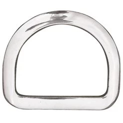 Beveled Rigging D-Ring Stainless Steel, 2-1/2"