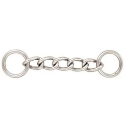 Curb Chain Chrome Plated, 4-1/2"