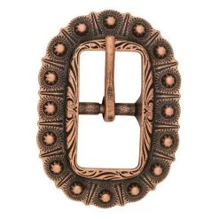#1584 Oval Berry Buckle -Leather Craft Shop 46784 1