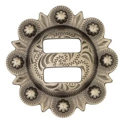 #1841 Berry Concho With Slots -Leather Craft Shop 46827 1