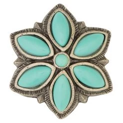 #1846 Floral Stone Concho With Post 7 #1846 Floral Stone Concho With Post -Leather Craft Shop 46883 1 023ae059 a60f 476e 9480 f200330178e7