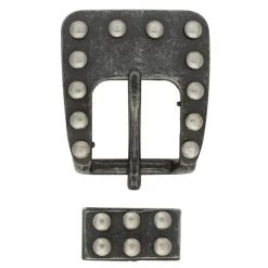Square Heel Buckle & Loop Set