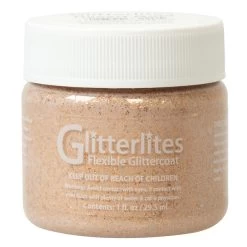 Angelus® Glitterlites Paint, 1 Oz. -Leather Craft Shop 50 1937 G4 1