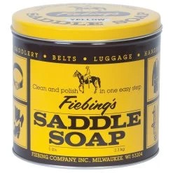 Fiebing's® Saddle Soap, Natural 5 Fiebing's® Saddle Soap, Natural -Leather Craft Shop 50 1956