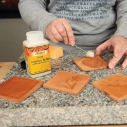 Fiebing's Leather Balm With Atom Wax, Neutral, 4 Oz. -Leather Craft Shop 50 2188 2