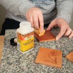 Fiebing's Leather Balm With Atom Wax, Neutral, 4 Oz. -Leather Craft Shop 50 2188 4