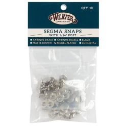 10-Pack Of #2205 Segma Snaps -Leather Craft Shop 52675 1