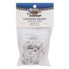 10-Pack Of #2207 Locking Snaps Nickel Plated