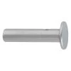 100-Pack Of #104 Tubular Rivets, Nickel Plated