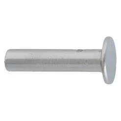 100-Pack Of #104 Tubular Rivets, Nickel Plated