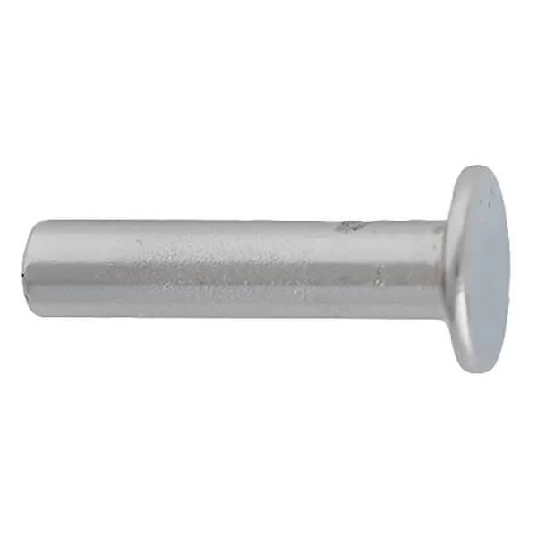 100-Pack Of #104 Tubular Rivets, Nickel Plated 3 100-Pack Of #104 Tubular Rivets, Nickel Plated - Image 3