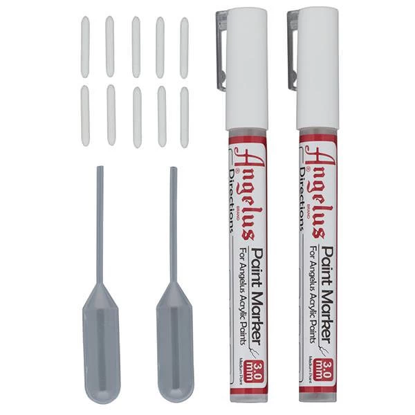 Angelus® Empty Paint Marker Set, 3 Mm 1 Angelus® Empty Paint Marker Set, 3 Mm
