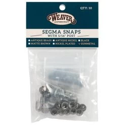 10-Pack Of #2205 Segma Snaps -Leather Craft Shop 54772 1