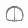#5880 Flat Girth Buckle Stainless Steel, 3"