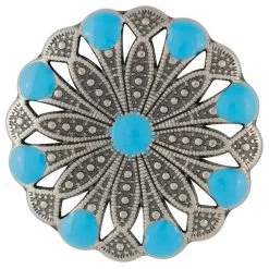 Royal Round Concho -Leather Craft Shop 59390 1