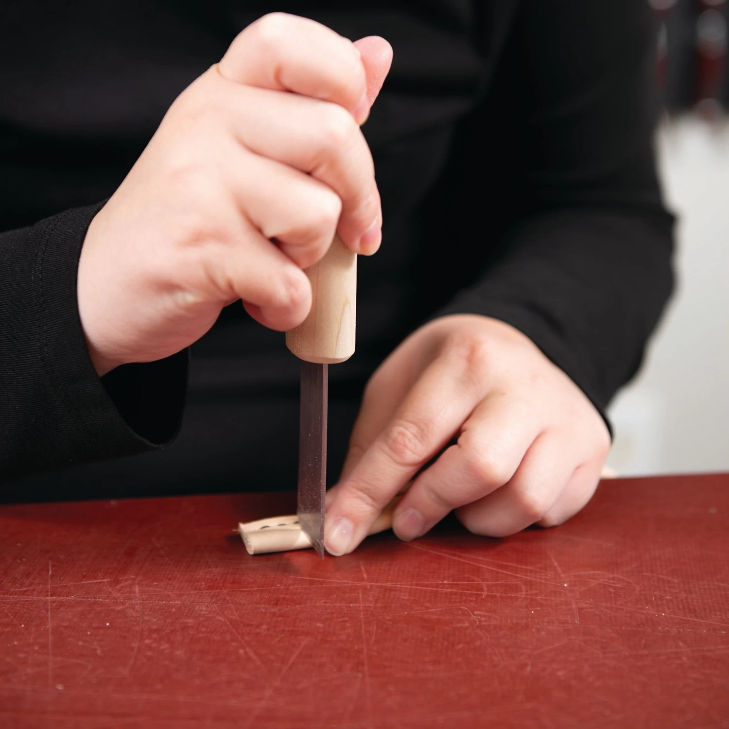 Flat Leather Knife 5 Flat Leather Knife - Image 5