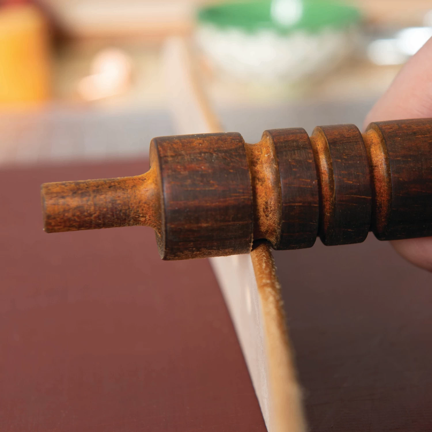 Exotic Wood Leather Slicker 2 Exotic Wood Leather Slicker - Image 2